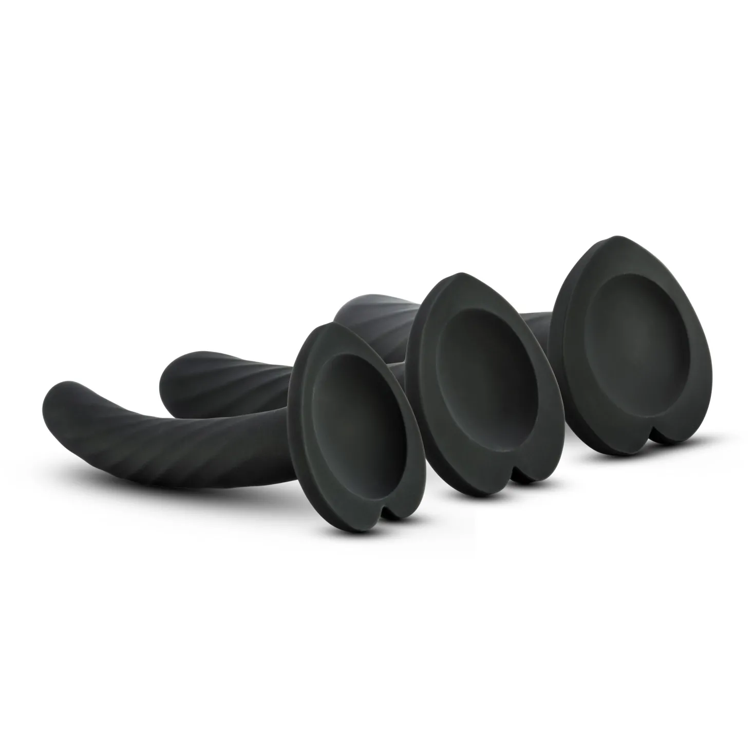 Temptasia - Set de 3 godes "Twist" - Noir