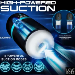 THE MILKER - Mega-Pod Masturbateur Aspirant - Noir