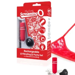 The Screaming O - Charged Remote Control Panty Vibe Red