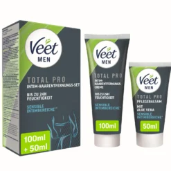 Veet Men – Coffret Épilation Intime – 100 ml + 50 ml