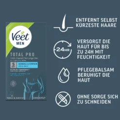 Veet Men – Coffret Épilation Intime – 100 ml + 50 ml