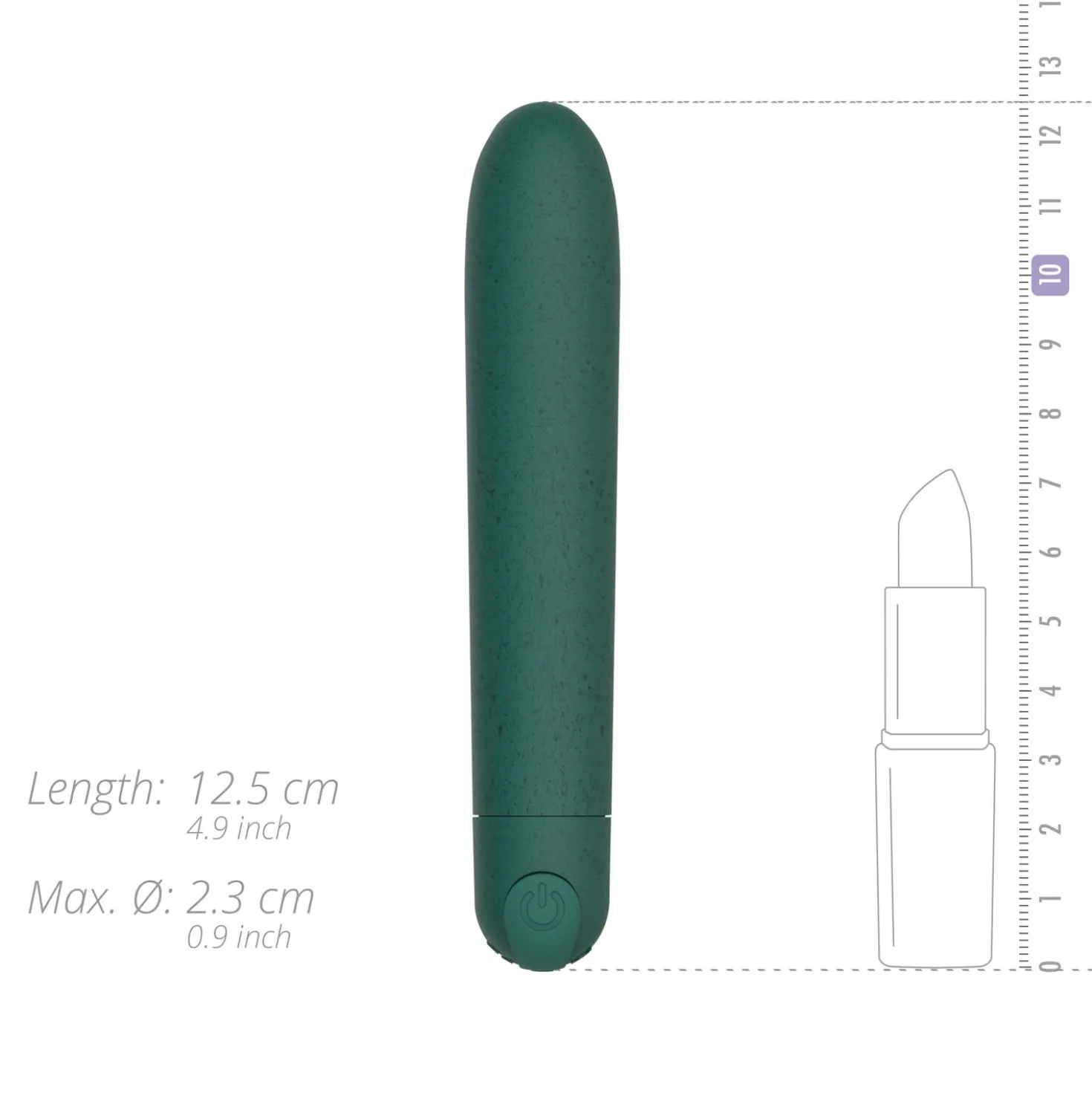 Vibromasseur Bullet Eco - Vert
