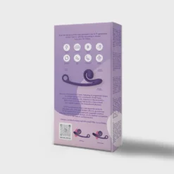 Vibromasseur Double Snail Vibe Curve - Violet