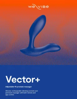 We-Vibe – VECTOR+ Massageur de Prostate – Bleu