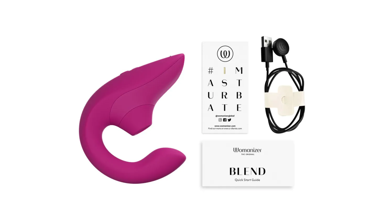 Womanizer Blend - Double stimulation - Fushia