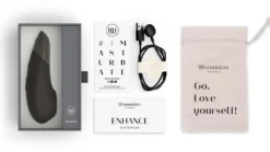 Womanizer Enhance - Duo clitoridien air et vibration - Noir