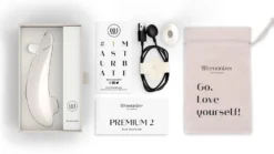 Womanizer Premium 2 - Stimulateur clitoridien à air pulsé - Blanc