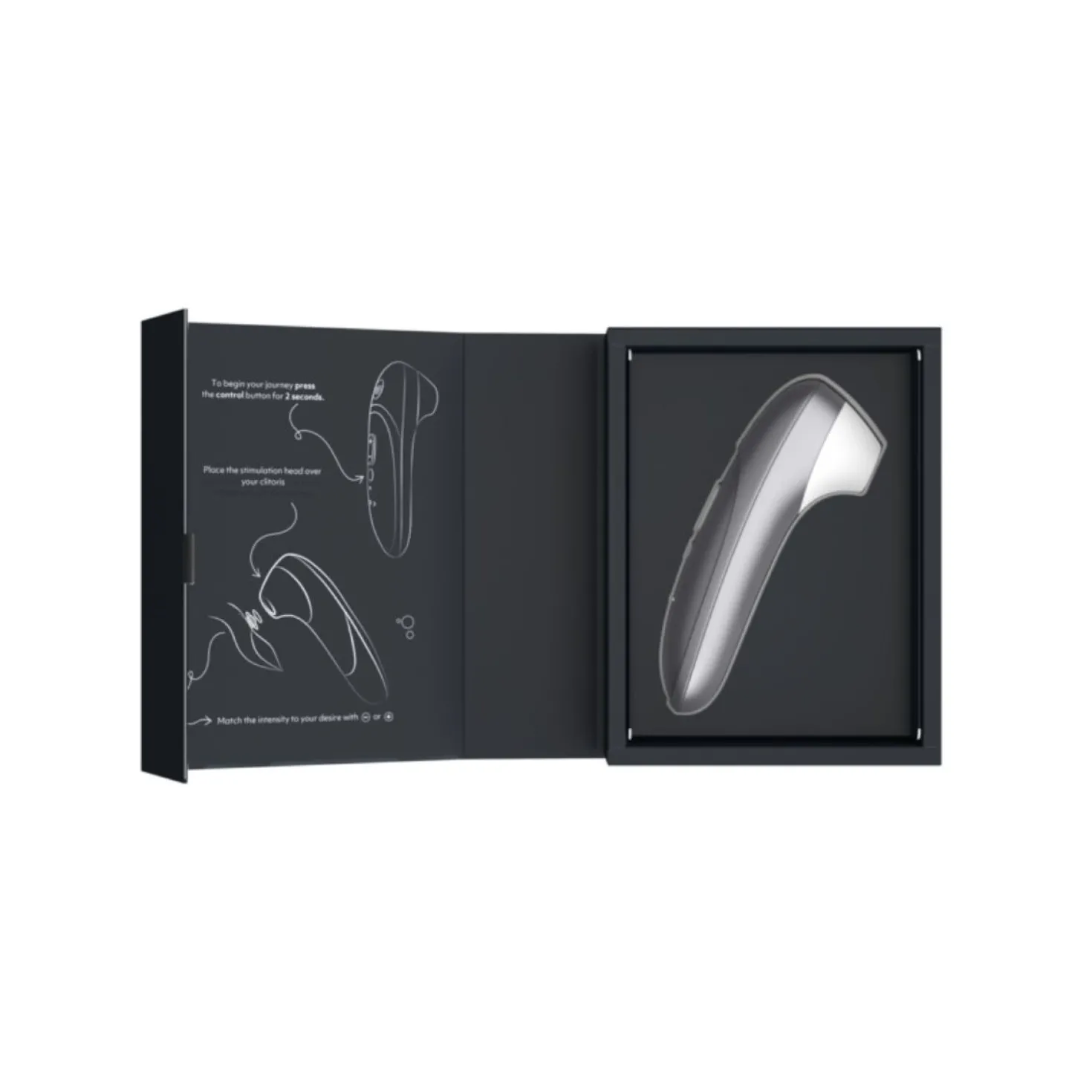 Womanizer - Pro Stimulateur Clitoridien - Argent