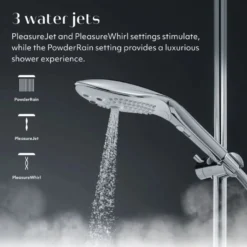 Womanizer Wave - Pommeau de douche pour stimulation clitoridienne - Chrome