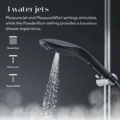Womanizer Wave - Pommeau de douche pour stimulation clitoridienne - Noir