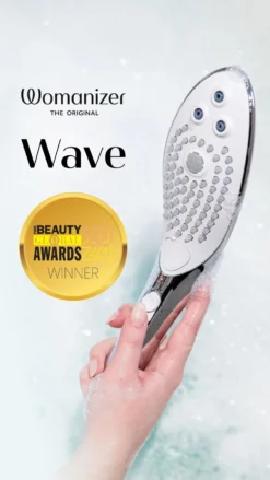 Womanizer Wave - Pommeau de douche pour stimulation clitoridienne - Noir