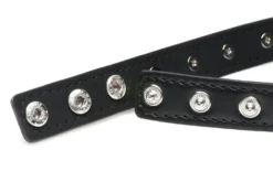 XR Brands - Collier Cœur Piquants - Noir