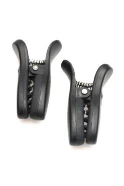 XR Brands - Dark Grip Pinces à Tétons Vibrantes - Noir