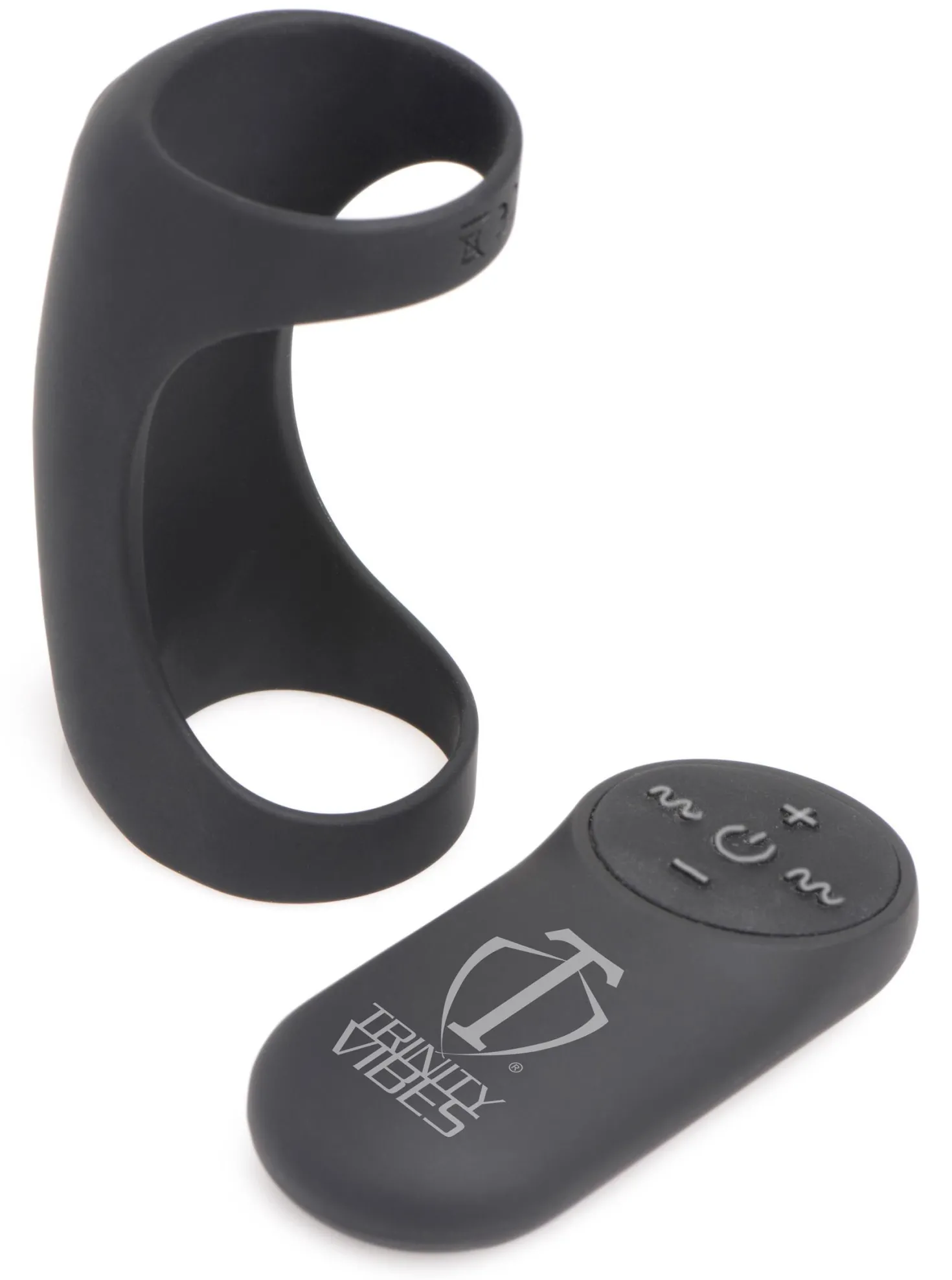 XR Brands - Jouet pénien multifonction avec télécommande - Noir