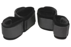 XR Brands - Menottes poignets et chevilles - Noir