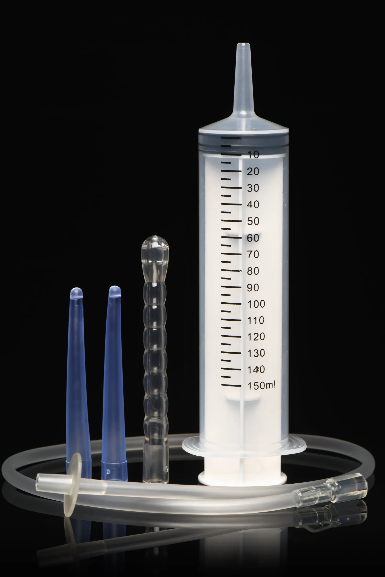 XR Brands - Seringue à Enema avec Accessoires - 150 ml