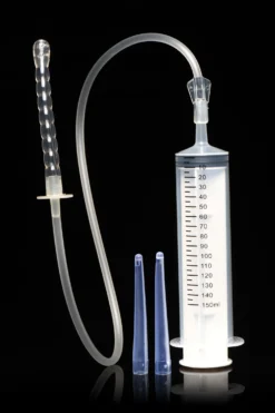 XR Brands - Seringue à Enema avec Accessoires - 150 ml